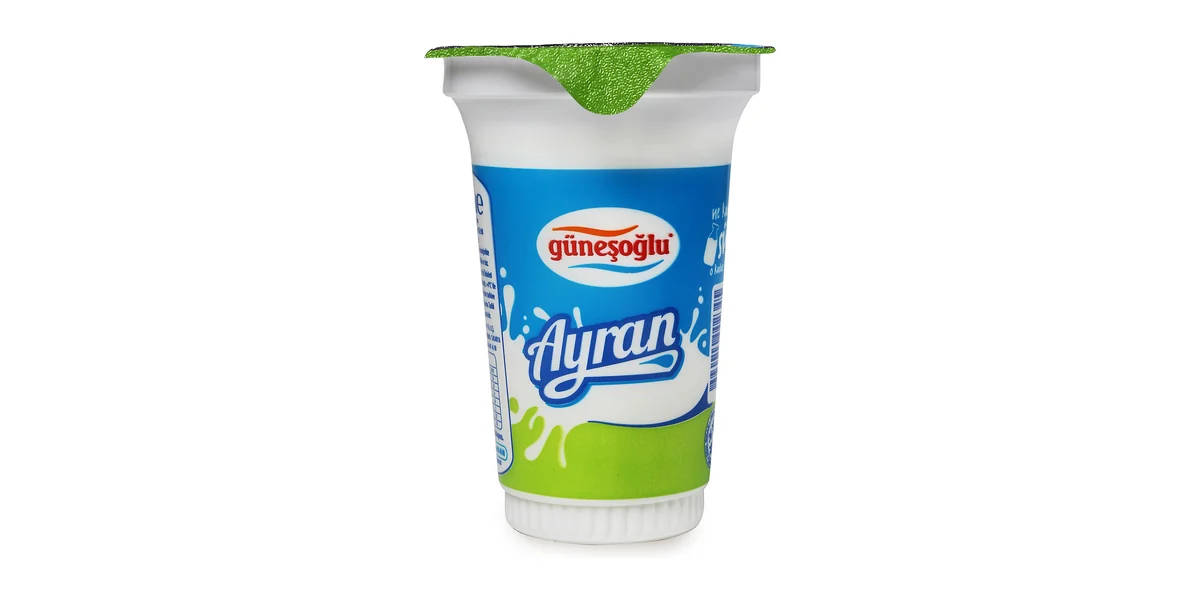 Güneşoğlu ayran, 170 ml bardak